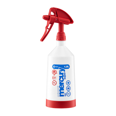 Распылитель Mercury Pro+ 360° красный 1L. KWAZAR.