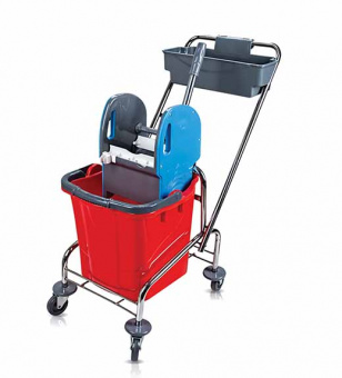 Уборочная тележка одноведерная, 1 ведро х 25 л / Артикул TK720