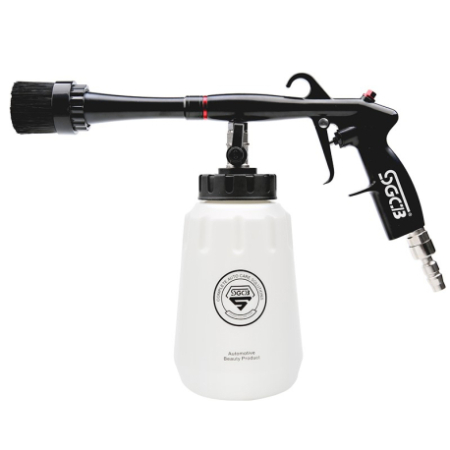 SGCB Tornado Air Gun Z10 - Пневмопистолет для химчистки cо щеткой и бачком
