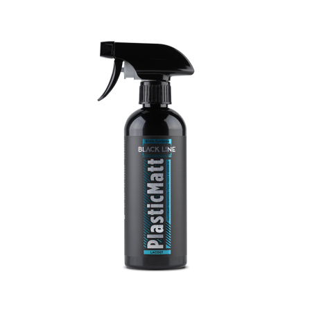 Shine Systems Black Line PlasticMatt Lacost - матовый полироль для пластика и винила салона