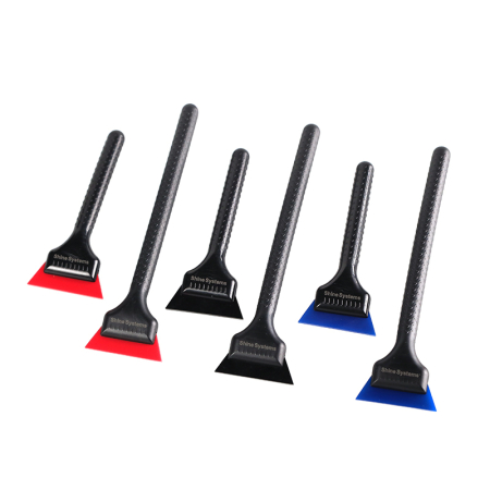 Shine Systems Набор из 6 ракелей разной жесткости 15*2,5см