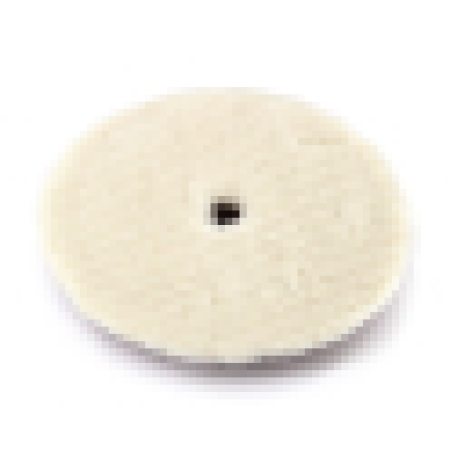 Shine Systems Stripy Wool Pad - полировальный круг из стриженого меха, 155 мм