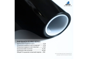 Металлизированная пленка NDFOS PHP Black 05 Pro Series