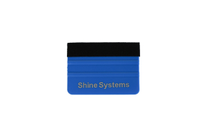 Shine Systems Выгонка мягкая синяя с черной микрофиброй, 10x7,2см