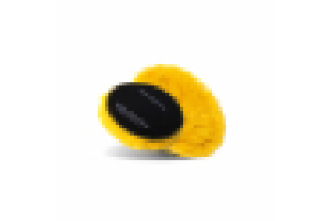 Shine Systems Yellow Wool Pad - полировальный круг из желтого меха, 130 мм