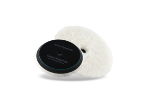 Shine Systems Cotton Wool Pad - полировальный круг мех с хлопком 155 мм
