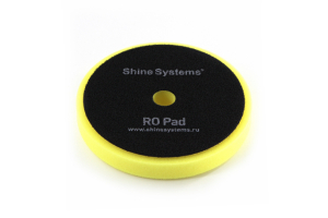 Shine Systems RO Foam Pad Yellow - полировальный круг полутвердый желтый, 155 мм