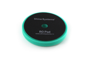 Shine Systems RO Foam Pad Green - полировальный круг твердый зеленый, 155 мм