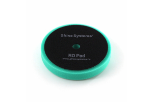 Shine Systems RO Foam Pad Green - полировальный круг твердый зеленый, 130 мм