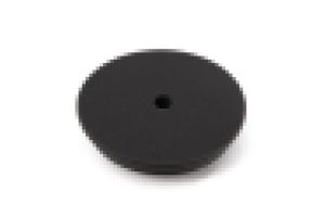 Shine Systems DA Foam Pad Black - полировальный круг ультрамягкий черный, 155 мм